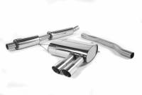 Milltek Resonated Cat-Back Exhaust, Polished Tips for F56 Mini Cooper S 2.0 Turbo, UK/Euro SSXM407