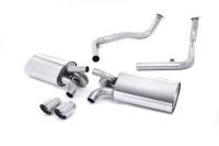 Milltek Resonated Cat-Back Exhaust for Porsche Boxster/Cayman S 3.4 987 Gen2 SSXPO114