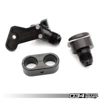 034Motorsport - O34 Billet Catch Can Kit for 8V Audi S3 & MkVII Volkswagen Golf R 034-101-1008 - Image 4