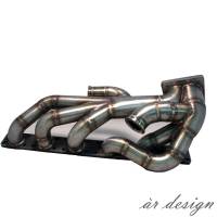 Air & Fuel - Intake Manifolds - AR Design - AR Design E36,M50,S50,M52,S52 Top Mount Twin Scroll T4Turbo Manifold