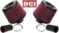 Burger Motorsports - Burger Motorsport Dual Cone Performance Intake Kit for BMW N54 (Red Filters) - Image 1