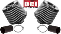 Burger Motorsport Dual Cone Performance Intake Kit for BMW N54 (White Oiled Filters)