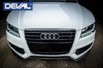 Exterior - Aero Ground Effects and Body Kits - Deval - DEVAL Carbon Fiber Front Lip Spoiler for 2008-12 Audi S5/A5 S-Line B8