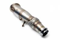 Evolution Racewerks - ER Sports Series 4" Catted Downpipe for N26 - Image 1