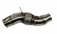 Evolution Racewerks - ER Sports Series 4" Catted Downpipe for BMW 535i/640i N55 - Image 1