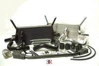 ER Competition Series Front Mount Intercooler (FMIC) Basic Kit for B6 A4 Polished Polished