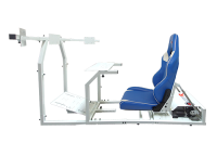 GTR Simulator - GTR Simulator GTM motion Model Frame with Seat and Triple Monitor Stand (Motor, Shifter Holder, Seat Slider Included) - Image 6