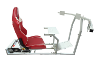 GTR Simulator - GTR Simulator GTM motion Model Frame with Seat and Triple Monitor Stand (Motor, Shifter Holder, Seat Slider Included) - Image 25