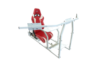 GTR Simulator - GTR Simulator GTM motion Model Frame with Seat and Triple Monitor Stand (Motor, Shifter Holder, Seat Slider Included) - Image 21