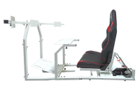 GTR Simulator - GTR Simulator GTM motion Model Frame with Seat and Triple Monitor Stand (Motor, Shifter Holder, Seat Slider Included) - Image 28