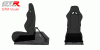 GTR Simulator - GTR Simulator GTM motion Model Frame with Seat and Triple Monitor Stand (Motor, Shifter Holder, Seat Slider Included) - Image 40