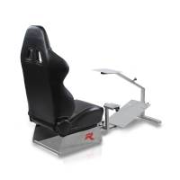 GTR Simulator - GTR Simulators Touring Model Simulator with Silver Frame and Adjustable Leatherette Racing Seat - Image 3