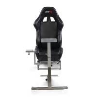 GTR Simulator - GTR Simulators Touring Model Simulator with Silver Frame and Adjustable Leatherette Racing Seat - Image 8