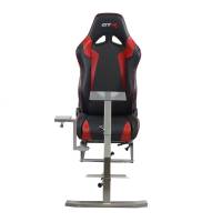 GTR Simulator - GTR Simulators Volante Adjustable Racing Car Seat, White with Red Stripes - Image 6