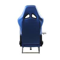 GTR Simulator - GTR Simulators Volante Adjustable Racing Car Seat, Red with White Stripes - Image 16