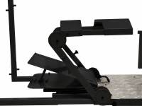 GTR Simulator - GTR Simulator GTA-Pro Model Racing Simulator Home Workstation Racing Cockpit Frame (Shifter Holder Included, Keyboard & Mouse Tray Not Included), Black - Image 5
