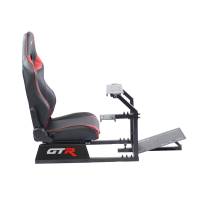 GTR Simulator - GTR Simulators GTA™️ Model Simulator Frame & Adjustable Racing Seat – Color Options Available Majestic Black Majestic Black - Image 6