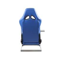GTR Simulator - GTR Simulators GTA™️ Model Simulator Frame & Adjustable Racing Seat – Color Options Available Majestic Black Blue with White - Image 18