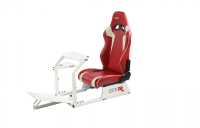 GTR Simulator - GTR Simulators GTA™️ Model Simulator Frame & Adjustable Racing Seat – Color Options Available Diamond Silver Majestic Black - Image 4