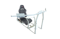GTR Simulator - GTR Simulator GTM motion Model Frame with Seat and Triple Monitor Stand (Motor, Shifter Holder, Seat Slider Included) Majestic Black Majestic Black - Image 9