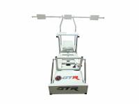 GTR Simulator - GTR Simulator GTM motion Model Frame with Seat and Triple Monitor Stand (Motor, Shifter Holder, Seat Slider Included) Diamond Silver Black with Red - Image 47