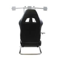 GTR Simulator - GTR Simulator GTSF Model Racing Simulator with Gear Shifter & Steering Mounts, Monitor Mount and Real Racing Seat Alpine White with Red Stripes - Image 84