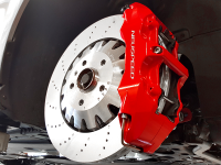 Neuspeed - Neuspeed 370mm 6-Piston Front Big Brake Kit (Red) for VW MK5/6/7 & Audi 8P/8V A3/S3 / Q3 / TT MK2/3 - Image 7