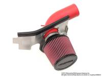 Neuspeed - NEUSPEED P-FLO AIR INTAKE FOR 2.0 & 1.8 TSI, CPLA & CPKA w/o Air Pump, Dry Filter Red Pipe - Image 1