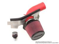 Neuspeed - NEUSPEED P-Flo Air Intake Kit for 2014 2.0TSI & 1.8 TSI Red intake tube w/ dry filter - Image 4