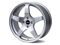 NM Engineering - NM Eng. RSe05 17x7.5 +45 4x100 Light Weight Wheel for R-Chassis MINI - Silver Gloss - Image 1