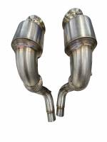 Active Autowerke - Active Autowerke Signature Catted Downpipes for BMW S63/N63 V8, X5 M, X6 M, X5, X6, 550I, 650I 11-041 - Image 2