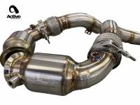 Active Autowerke - Active Autowerke Catted Downpipes for BMW F90 M5/M8 X5M/X6M 11-063 - Image 2
