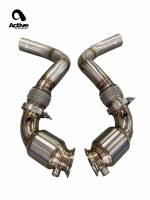 Active Autowerke Catted Downpipes for BMW F90 M5/M8 X5M/X6M 11-063