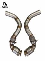 Active Autowerke - Active Autowerke Catted Downpipes for BMW F90 M5/M8 X5M/X6M 11-063 - Image 4