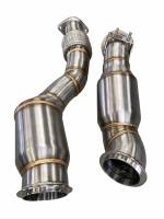 Active Autowerke - Active Autowerke Downpipes with GESI CAT for BMW S58 F97/F98 X3M/X4M 11-070 - Image 3