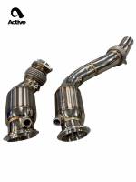 Active Autowerke - Active Autowerke Downpipes with GESI G-SPORT Cats for F8X BMW S55 M2C / M3 / M4 11-080 - Image 2