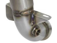 aFe - aFe 09-13 MINI Cooper S (R56) L4 1.6L (t) Twisted Steel Down Pipe 2-1/2in 304 Stainless Steel w/ Cat - Image 3