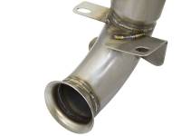aFe - aFe 09-13 MINI Cooper S (R56) L4 1.6L (t) Twisted Steel Down Pipe 2-1/2in 304 Stainless Steel w/ Cat - Image 5