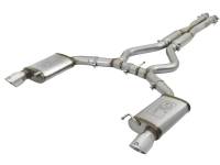 aFe - aFe 20-22 Audi RS6 Avant V8 4L(tt) MACH Force-Xp 3in to 2.5in 304 SS Cat-Back Exhaust w/Polished Tip - Image 2
