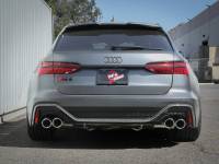 aFe - aFe 20-22 Audi RS6 Avant V8 4L(tt) MACH Force-Xp 3in to 2.5in 304 SS Cat-Back Exhaust w/Polished Tip - Image 4