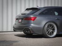 aFe - aFe 20-22 Audi RS6 Avant V8 4L (tt) MACH Force-Xp 3in to 2.5in 304 SS Cat-Back Exhaust w/ Carbon Tip - Image 3