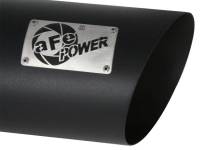 aFe - aFe MACHForce XP Exhausts Tips SS-304 EXH Tip 4In x 7Out x 18L Bolt-On (blk) - Image 8