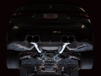 AWE Tuning - AWE Track Edition Catback Exhaust for BMW G8X M3/M4 - Diamond Black Tips - Image 2