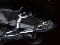 AWE Tuning - AWE Track Edition Catback Exhaust for BMW G8X M3/M4 - Diamond Black Tips - Image 4