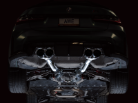 AWE Tuning - AWE Track Edition Catback Exhaust for BMW G8X M3/M4 - Chrome Silver Tips - Image 2