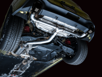 AWE Tuning - AWE 2022 VW GTI MK8 Touring Edition Exhaust - Diamond Black Tips - Image 7