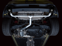 AWE Tuning - AWE 2022 VW GTI MK8 Touring Edition Exhaust - Diamond Black Tips - Image 6