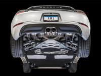 AWE Tuning - AWE Tuning Porsche 718 Boxster / Cayman Touring Edition Exhaust - Chrome Silver Tips - Image 7