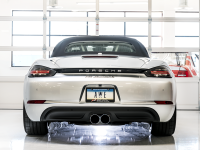 AWE Tuning - AWE Tuning Porsche 718 Boxster / Cayman Touring Edition Exhaust - Chrome Silver Tips - Image 10
