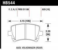 A3 8P (2006-2013) - Braking - Brake Pads